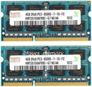 Hynix 8GB 2X 4GB PC3-8500 DDR3-1066MHz 204Pin Laptop Memory RAM so-dimm Hynix 8GB 2X 4GB PC3-8500 DDR3-1066MHz 204Pin Laptop Memory RAM so-dimm