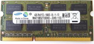SAMSUNG 4GB 204-Pin DDR3 SO-DIMM DDR3 1333 (PC3 10600) Laptop Memory Model M471B5273DH0-CH9