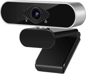 1080P HD Webcam with Microphone, easyday Web Cam USB Camera Computer Streaming Webcam for Video Calling Recording Conferencing