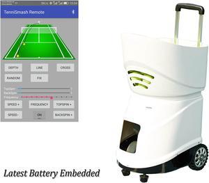 easyday Tennis Ball Machine, Portable Professional Automatic Intelligent Tennis Ball Machine with APP Remote Control