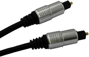 Easyday Optical Cable 1.5M Optical Digital Audio Cable Toslink Lead for LG/Samsung/Sony/Philips Sound Bar, Smart TV, Home Theater, PS4, Xbox & PlayStation - 5ft/Black