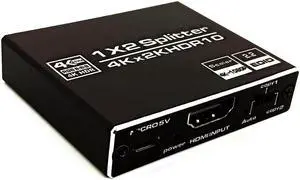 Easyday HDMI2.0 splitter 4K60HZ RGB decoding HDCP 2.2