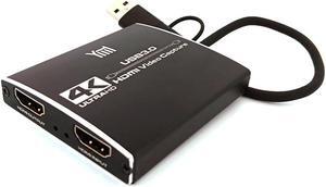 Easyday USB3.0 video capture card HDMI loop-out mixing 4K60HZ HDCP2.2