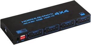 Easyday DMI2.0b Matrix 4X4 4K/60HZ HDCP2.2 only requires 5V2A power supply