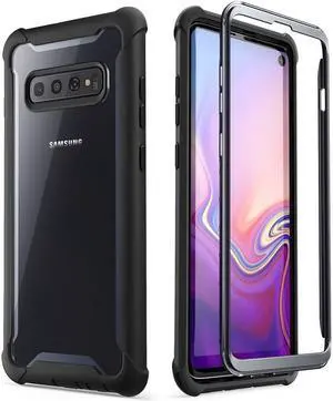I-BLASON For Samsung Galaxy S10 Case 6.1 inch Ares Full-Body Rugged Clear Bumper Cover WITHOUT Built-in Screen Protector