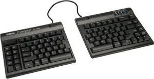 Kinesis Freestyle2 Keyboard for Mac, Us English Legending, Black, 9 Inch Maximum - KB800HMB-US