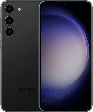 Samsung Galaxy S23 Plus 5G (SM-S916B/DS) Dual SIM 256GB ROM 8GB RAM GSM Unlocked Smartphone Mobile Cell Phone International Version - Black