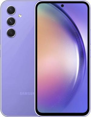 SAMSUNG Galaxy A54 5G Dual Sim A546E/DS 256GB ROM 8GB RAM Factory, 50MP Camera, International Version Mobile Cell Phone  Awesome Violet