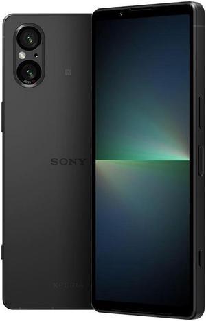 Sony Xperia 5 V 5G Dual XQ-DE72 256GB 8GB RAM Unlocked (GSM Only | No CDMA - not Compatible with Verizon/Sprint) Global, Mobile Cell Phone - Black