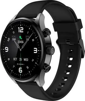 Black Shark S1 Classic Smart Watch 1.43'' AMOLED Screen, 12 Days Battery Life, IP68 Waterproof, Health Monitoring, Wireless Charging  Black