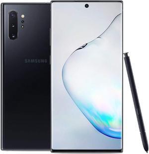 Samsung Galaxy Note 10 Plus (SM-N975F) Single SIM, 256GB, 6.8", 12GB RAM, GSM, Factory Unlocked LTE Smartphone, International Version - Aura Black