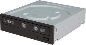 LITE-ON 24X DVD Writer Internal 24X DVD+R 8X DVD+RW 12X DVD+R DL 24X DVD-R 6X DVD-RW 16X DVD-ROM 48X CD-R 32X CD-RW 48X CD-ROM SATA Model ihas324-07