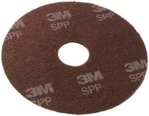 SCOTCH-BRITE SPP15 Surface Preparation Pad,15In,Maroon,PK10