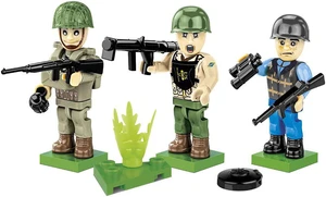 COBI TOYS World War II Historical Collection D-Day 1944 US Army Troops Figures - Model WW2 Interlocking Building Block Set # 2048 COBI TOYS World War II Historical Collection D-Day 1944 US Army Troops Figures - Model WW2 Interlocking Building Block Set # 2048