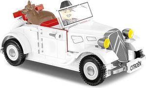 COBI TOYS Historical Collection Citroen Traction 7C Car White - Model Interlocking Building Block Set # 2264
