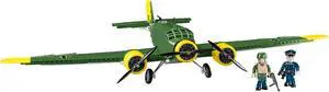 COBI WWII German JUNKERS JU-52 Transport Plane Model Building Block Set # 5710 COBI WWII German JUNKERS JU-52 Transport Plane Model Building Block Set # 5710