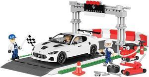 COBI Maserati GranTurismo GT3 Racing Finish Line Model Building Block Set # 24567