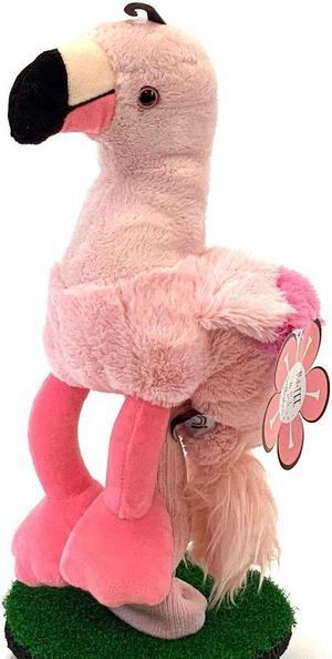 Creative Covers Freda The Flamingo Golf Club Head Cover, Novelty Plush Headcovers, For Woods And Drivers