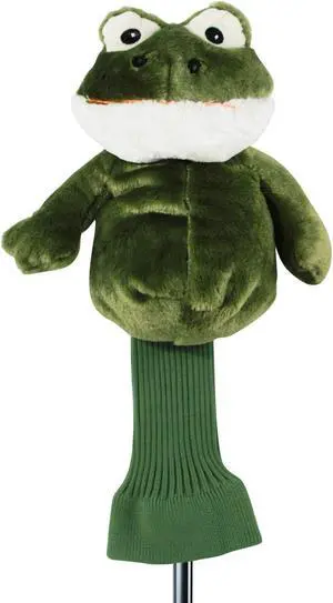 Creative Covers Fairway The Frog Golf Club Head Cover, Novelty Plush Headcovers, For Woods And Drivers