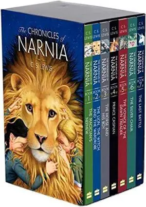 The Chronicles of Narnia 8 Book Box Set By C.S. Lewis and Trivia Book - The Lion The Witch and the Wardrobe Prince Caspian, The Horse and His Boy, The Last Battle The Magicians Nephew The Silver Chair The Chronicles of Narnia 8 Book Box Set By C.S. Lewis and Trivia Book - The Lion The Witch and the Wardrobe Prince Caspian, The Horse and His Boy, The Last Battle The Magicians Nephew The Silver Chair