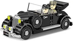 COBI TOYS World War II Charles De Gaulle's Horch 830BL Vehicle - Model WW2 Interlocking Building Block Set # 2261