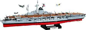 COBI TOYS World War II Aircraft Carrier GRAF ZEPPELIN Battleship- 1:300 Model WW2 Interlocking Building Block Set # 4826