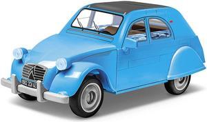 COBI TOYS Youngtimer Collection Citroen 2CV Type AZ Car Blue - Model Interlocking Building Block Set # 24511