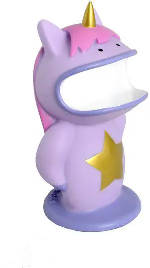 Retainer Buddy Unicorn - Sanitary Orthodontic Storage for Retainers Clear Aligners and Mouth Guards - A Clean Stylish Case Alternative