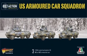 Bolt Action M8/M20 Greyhound Scout Car Squadron | WWII Wargaming Miniatures | 28mm Scale | By Warlord Games Bolt Action M8/M20 Greyhound Scout Car Squadron | WWII Wargaming Miniatures | 28mm Scale | By Warlord Games
