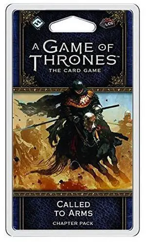 A Game of Thrones LCG Second Edition: Called to Arms | Strategic Card Game | War of Five Kings Cycle | Ages 14+ | 2-4 Players | Avg. Playtime 60-120 Minutes | Made by Fantasy Flight Games A Game of Thrones LCG Second Edition: Called to Arms | Strategic Card Game | War of Five Kings Cycle | Ages 14+ | 2-4 Players | Avg. Playtime 60-120 Minutes | Made by Fantasy Flight Games