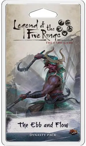 Legend of the Five Rings LCG: The Ebb and Flow Dynasty Pack - The Card Game By Fantasy Flight Games Legend of the Five Rings LCG: The Ebb and Flow Dynasty Pack - The Card Game By Fantasy Flight Games