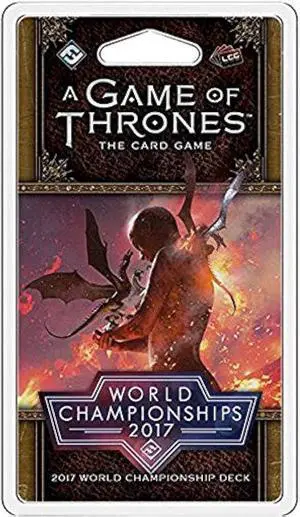 A Game of Thrones LCG: 2nd Edition 2017 World Championship Deck - Card Game Pack A Game of Thrones LCG: 2nd Edition 2017 World Championship Deck - Card Game Pack