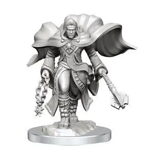 D&D Nolzur's Marvelous Miniatures: Aasimar Cleric Male | Pre-Painted Figure For Tabletop Miniature Gaming | Dungeons And Dragons Role Playing Game | By WizKids D&D Nolzur's Marvelous Miniatures: Aasimar Cleric Male | Pre-Painted Figure For Tabletop Miniature Gaming | Dungeons And Dragons Role Playing Game | By WizKids