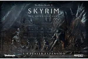 The Elder Scrolls V: Skyrim The Adventure Game 5-8 Player Expansion | Strategy Board Game for Adults | Ages 14+ | 1-8 Players | Avg. Playtime 60-120 Minutes | Made by Modiphius Entertainment The Elder Scrolls V: Skyrim The Adventure Game 5-8 Player Expansion | Strategy Board Game for Adults | Ages 14+ | 1-8 Players | Avg. Playtime 60-120 Minutes | Made by Modiphius Entertainment