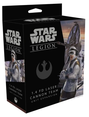 Star Wars Legion 1.4 FD Laser Cannon Team Expansion | Two Player Battle Game | Tabletop Miniatures Game | Strategy Game for Adults and Teens | Ages 14+ | Made by Atomic Mass Games Star Wars Legion 1.4 FD Laser Cannon Team Expansion | Two Player Battle Game | Tabletop Miniatures Game | Strategy Game for Adults and Teens | Ages 14+ | Made by Atomic Mass Games