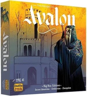 Avalon Big Box Set | Ultimate Social Deduction Game | Engaging Bluffing and Strategy | Ages 10+ | 5-10 Players | Avg. Playtime 20-40 Minutes | By Indie Boards & Cards Avalon Big Box Set | Ultimate Social Deduction Game | Engaging Bluffing and Strategy | Ages 10+ | 5-10 Players | Avg. Playtime 20-40 Minutes | By Indie Boards & Cards