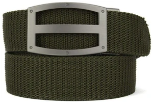 Nexbelt Titan Green Men's EDC Tactical Belt Ratchet System Technology - Nylon Gun Belts Green - For Security, Police, And Military - One Size Fits Most - Cut To Size Nexbelt Titan Green Men's EDC Tactical Belt Ratchet System Technology - Nylon Gun Belts Green - For Security, Police, And Military - One Size Fits Most - Cut To Size