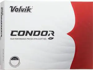 Volvik Condor White Golf Balls - 1 Dozen Hyper W-Carbonic Soft & Elastin Mantle Volvik Condor White Golf Balls - 1 Dozen Hyper W-Carbonic Soft & Elastin Mantle