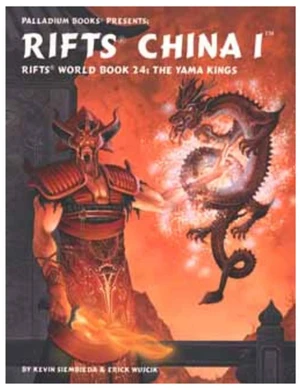 World Book 24: Rifts China One The Yama Kings Paperback Book | RPG Board Game | Essential Roleplaying Game Guide | By Palladium Books World Book 24: Rifts China One The Yama Kings Paperback Book | RPG Board Game | Essential Roleplaying Game Guide | By Palladium Books