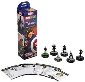 WizKids Marvel HeroClix: Marvel Studios Disney Plus Booster - 5 Figure Set, Original Series, Randomly Assorted WizKids Marvel HeroClix: Marvel Studios Disney Plus Booster - 5 Figure Set, Original Series, Randomly Assorted
