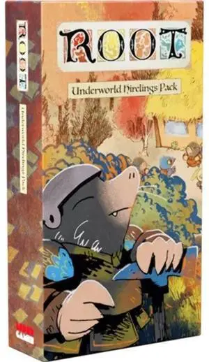Root: Underworld Hirelings Expansion Pack By Leder Games - A Strategy Board Game - 1-4 Players Root: Underworld Hirelings Expansion Pack By Leder Games - A Strategy Board Game - 1-4 Players
