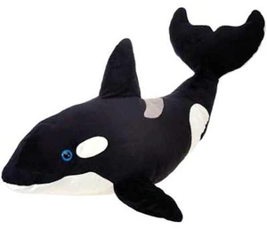 Fiesta Toys Sea Animal Plush Orca Whale 9" Stuffed Animal Fiesta Toys Sea Animal Plush Orca Whale 9" Stuffed Animal