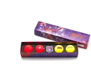 Volvik Marvel Magneto 3.0 Golf Balls Set | 4-Pack with Exclusive Ball Marker & Magnetic Hat Clip | High-Performance 3-Piece Ball | Vibrant Matte Finish | Perfect Gift for X-Men Fans Volvik Marvel Magneto 3.0 Golf Balls Set | 4-Pack with Exclusive Ball Marker & Magnetic Hat Clip | High-Performance 3-Piece Ball | Vibrant Matte Finish | Perfect Gift for X-Men Fans