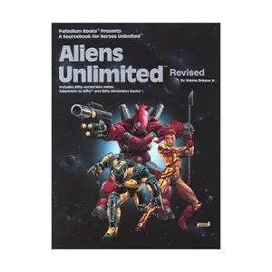 Aliens Unlimited Roleplaying Game Book | Heroes Unlimited RPG Sourcebook | Sci-Fi Superhero Expansion | Galactic Adventure Supplement | By Palladium Books Aliens Unlimited Roleplaying Game Book | Heroes Unlimited RPG Sourcebook | Sci-Fi Superhero Expansion | Galactic Adventure Supplement | By Palladium Books