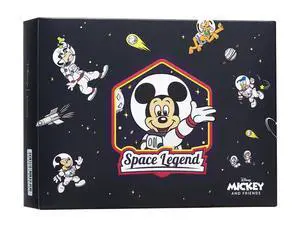 Volvik x Disney Vista3 Golf Balls - Mickey Mouse Astronaut Space Collector Golf Balls Gift - For Distance And Spin - 1 Dozen Volvik x Disney Vista3 Golf Balls - Mickey Mouse Astronaut Space Collector Golf Balls Gift - For Distance And Spin - 1 Dozen