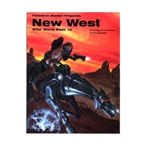 Rifts World Book 14: New West Paperback Book | RPG Board Game | Essential Roleplaying Game Guide | By Palladium Books Rifts World Book 14: New West Paperback Book | RPG Board Game | Essential Roleplaying Game Guide | By Palladium Books