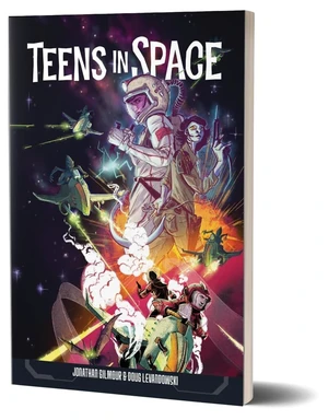 Teens In Space RPG Book By Renegade Game Studios - Role Playing Game For 2-6 Players Teens In Space RPG Book By Renegade Game Studios - Role Playing Game For 2-6 Players