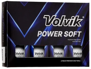 Volvik Power Soft White Golf Balls (One Dozen) 2-Piece Balls Volvik Power Soft White Golf Balls (One Dozen) 2-Piece Balls
