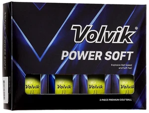 Volvik Power Soft White Golf Balls (One Dozen) 2-Piece Balls Volvik Power Soft White Golf Balls (One Dozen) 2-Piece Balls