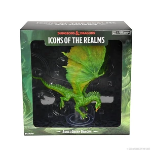 D&D Icons of The Realms: Adult Green Dragon Premium Painted Figures | RPG Tabletop Miniature Figures | Dungeons And Dragons Role Playing Board Game Figures By Wizkids D&D Icons of The Realms: Adult Green Dragon Premium Painted Figures | RPG Tabletop Miniature Figures | Dungeons And Dragons Role Playing Board Game Figures By Wizkids